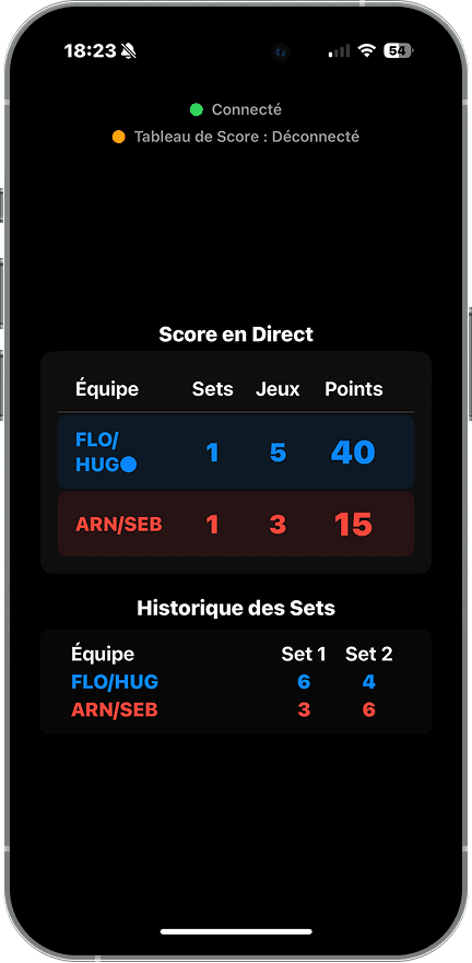 Score OX iPhone App