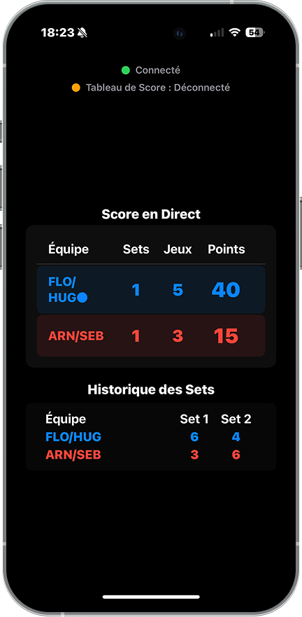 Score OX iPhone App